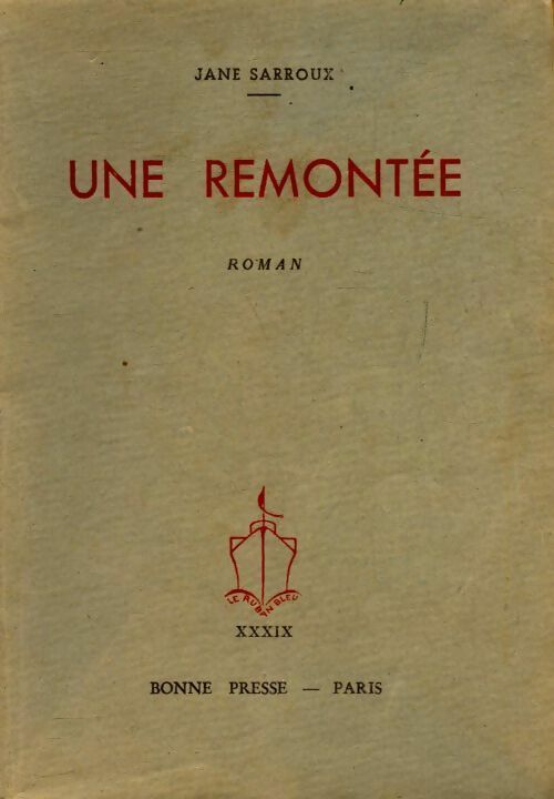 Livrenpoche : Une remontée - Jane Sarroux - Livre