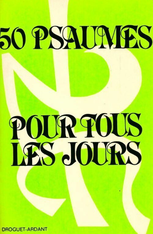 Livrenpoche : 50 psaumes pour tous les jours - Quesson - Livre