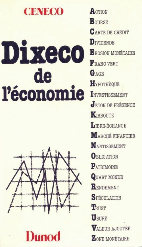 Livrenpoche : Dixeco de l'économie - Ceneco - Livre