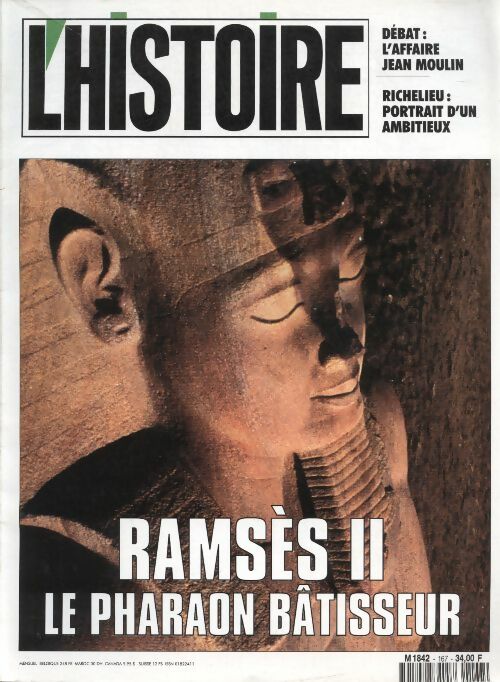 Livrenpoche : L'histoire n°167 : Ramsès II le Pharaon bâtisseur - Collectif - Livre