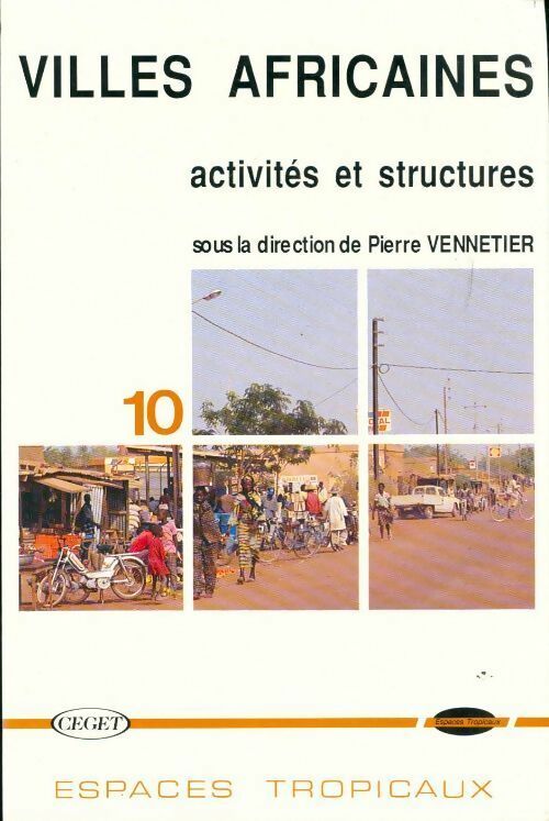 Livrenpoche : Villes africaines. Activités et structures - Collectif - Livre