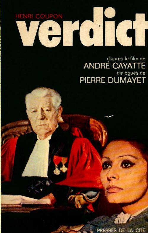 Livrenpoche : Verdict - Henri Coupon - Livre