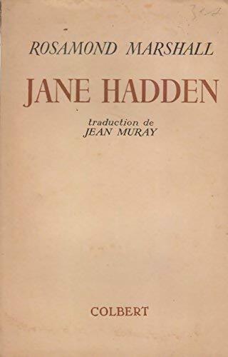 Livrenpoche : Jane Hadden - Rosamond Marshall - Livre