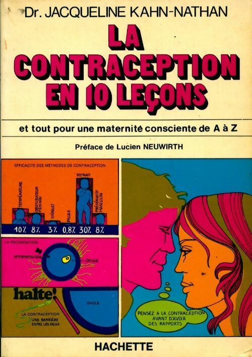 La contraception en 10 leçons - Jacqueline Kahn-Nathan -  En 10 leçons - Livre