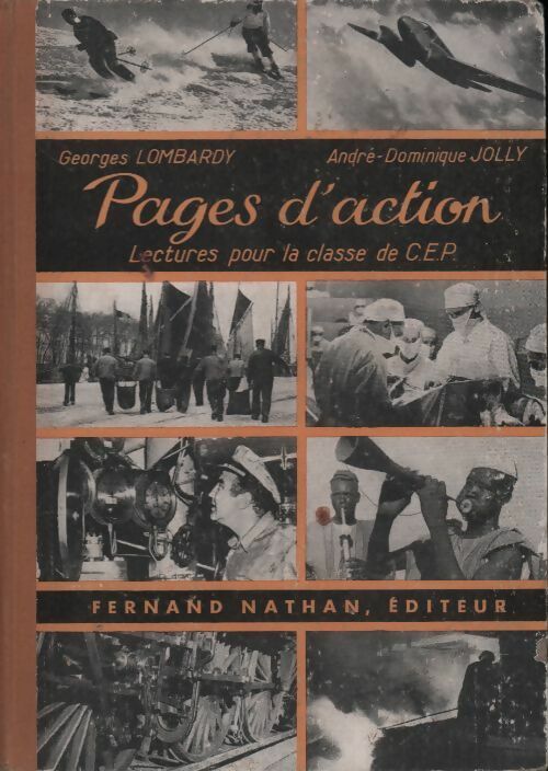 Livrenpoche : Pages d'action. Lectures pour la classe de C.E.P. - Georges Lombard - Livre