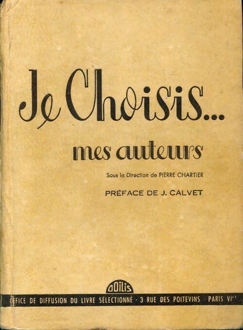 Livrenpoche : Je choisis... Mes auteurs - Collectif - Livre