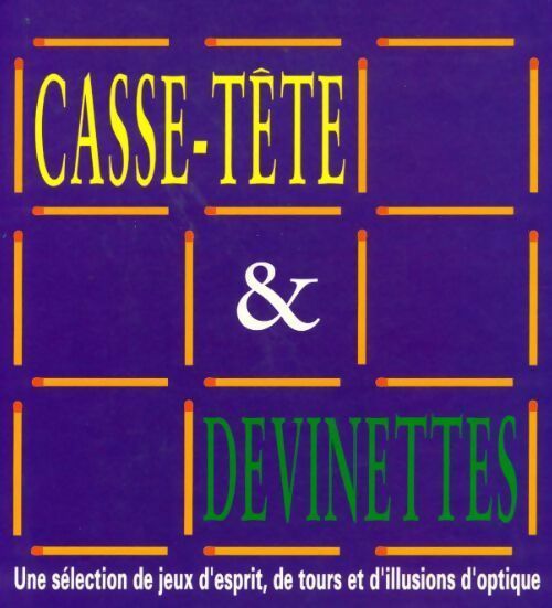 Livrenpoche : Casse-tête & devinettes - Irène Michine - Livre