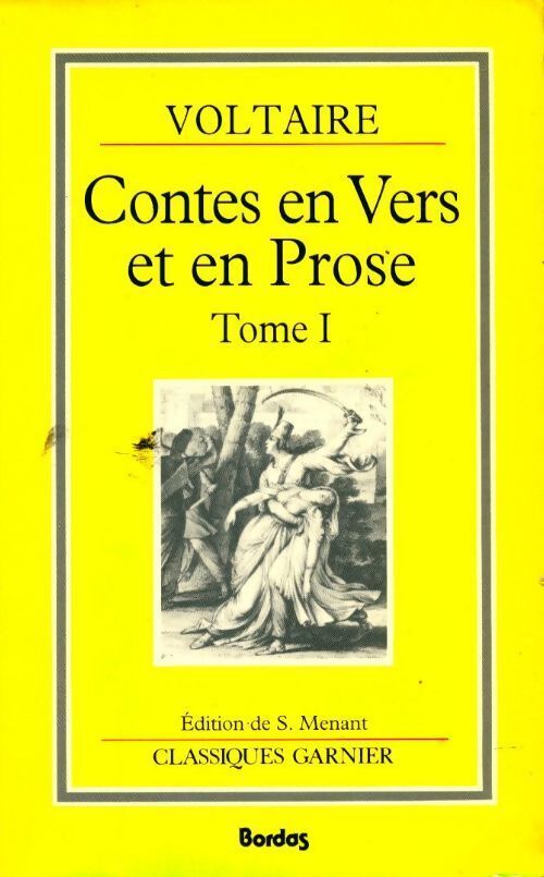 Livrenpoche : Contes en vers et en prose Tome I - Voltaire - Livre