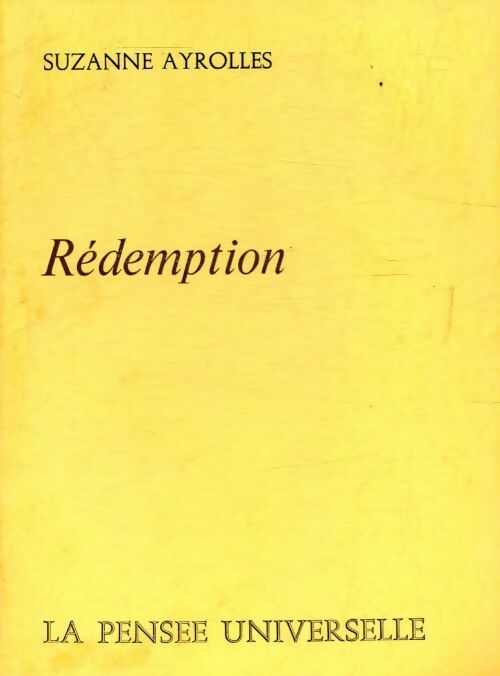 Livrenpoche : Rédemption - Suzanne Ayrolles - Livre