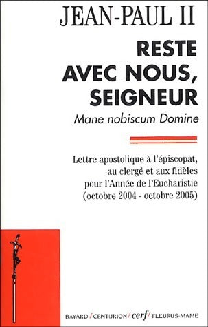 Livrenpoche : Reste avec nous, seigneur. Mane nobiscum domine - Jean-Paul II - Livre