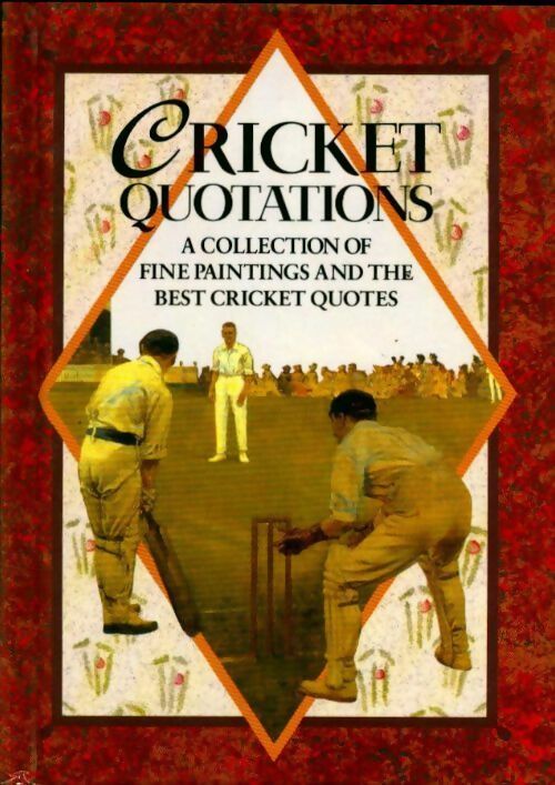 Livrenpoche : Cricket quotations - Collectif - Livre