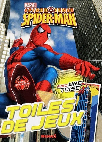 Livrenpoche : Spider sense spider-man toiles de jeux avec une toise - Collectif - Livre