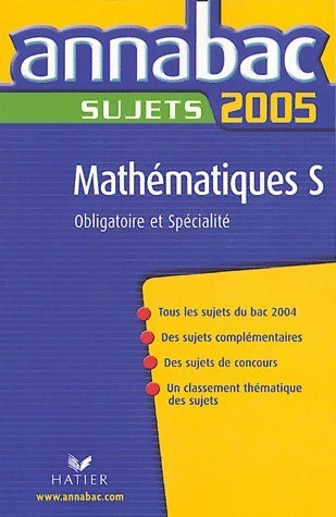 Livrenpoche : Mathématiques Terminale S Sujets 2005 - Richard Bréhéret - Livre