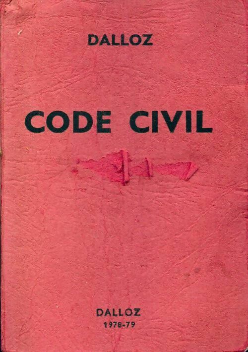 Livrenpoche : Code civil 1978-79 - Collectif - Livre