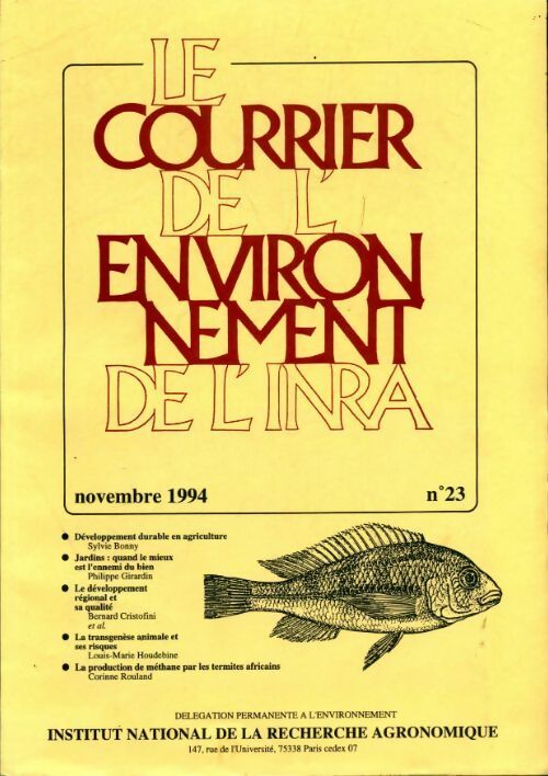 Livrenpoche : Le courrier de l'environnement n°23 - Collectif - Livre