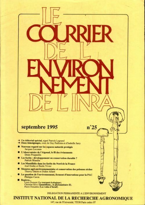 Livrenpoche : Le courrier de l'environnement n°25 - Collectif - Livre