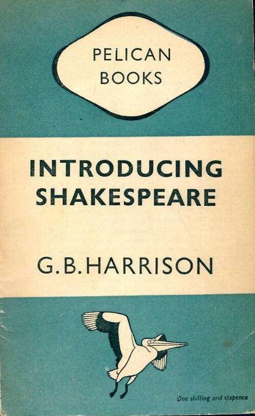 Livrenpoche : Introducing Shakespeare - G.B. Harrison - Livre