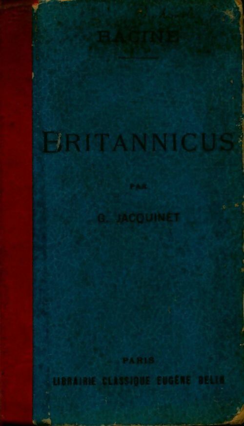 Livrenpoche : Britannicus - Jean Racine, Racine - Livre
