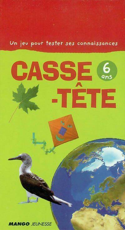 Livrenpoche : Casse-tête 6 ans - Nicole Hibert, Eric Schmoll - Livre