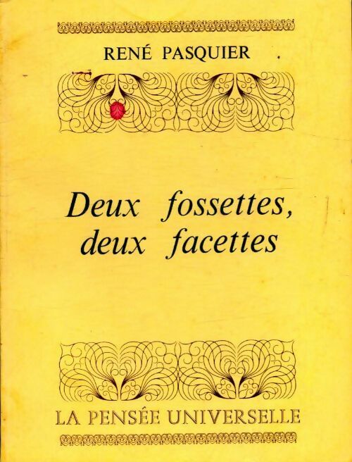 Livrenpoche : Deux fossettes, deux facettes - René Pasquier - Livre