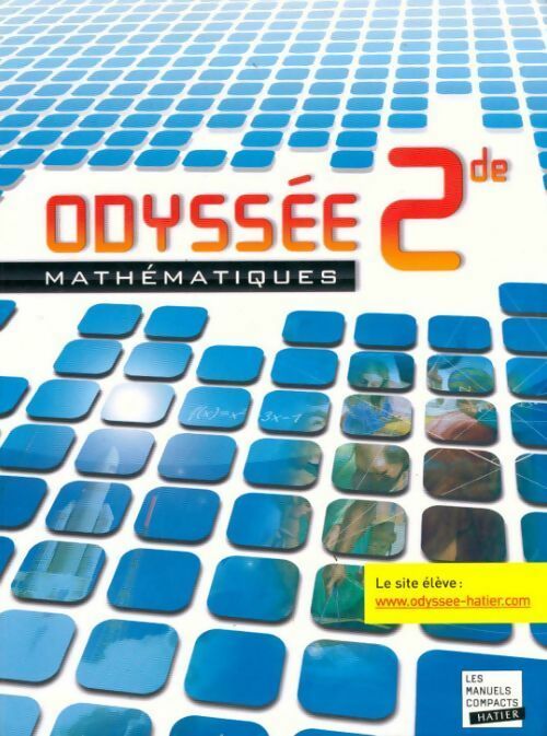Odyssée mathématiques Seconde - François Brisoux -  Odyssée - Livre