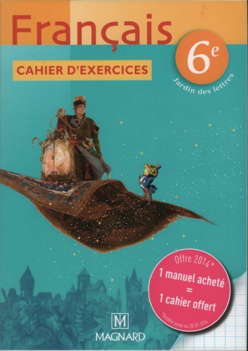 Livrenpoche : Français 6e cahier d'exercices - Magali Brunel-Ventura - Livre