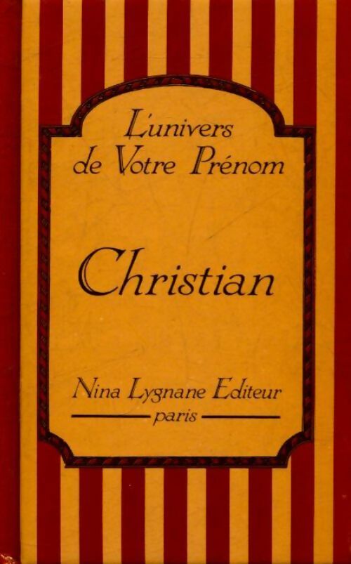 Livrenpoche : Christian - Inconnu - Livre
