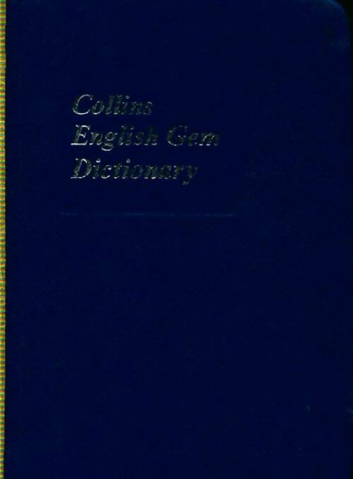 Livrenpoche : Collins english gem dictionary - Collectif - Livre