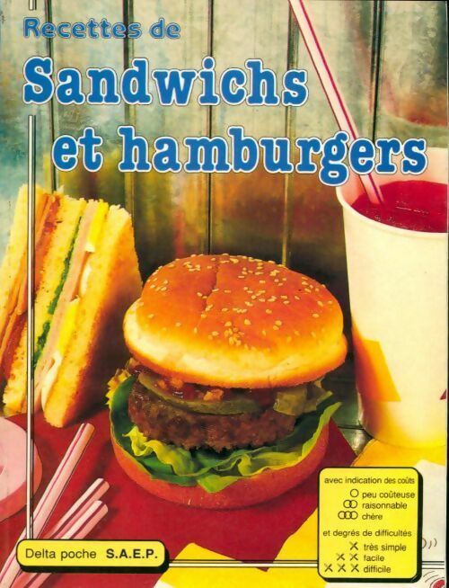 Livrenpoche : Recettes de sandwichs et hamburgers - Jean-Pierre Drischel - Livre