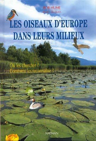 Livrenpoche : Les oiseaux d'Europe dans leurs milieux . Où les chercher ? Comment les reconnaître ? - Marc Duquet - Livre