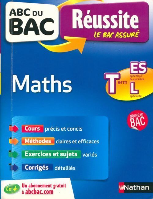 Livrenpoche : Maths Terminales ES, L spécifique et spécialité - Gilles Mora - Livre