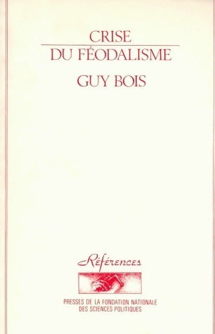 Livrenpoche : Crise du féodalisme - Guy Bois - Livre