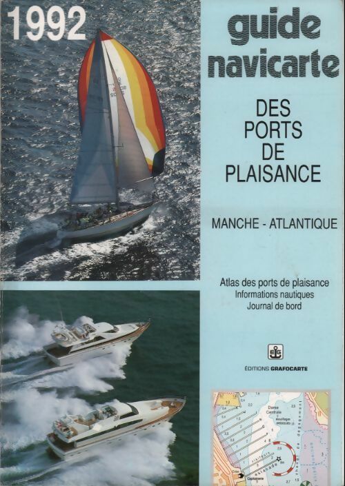 Livrenpoche : Guide navicarte des ports de plaisance 1992 - Collectif - Livre