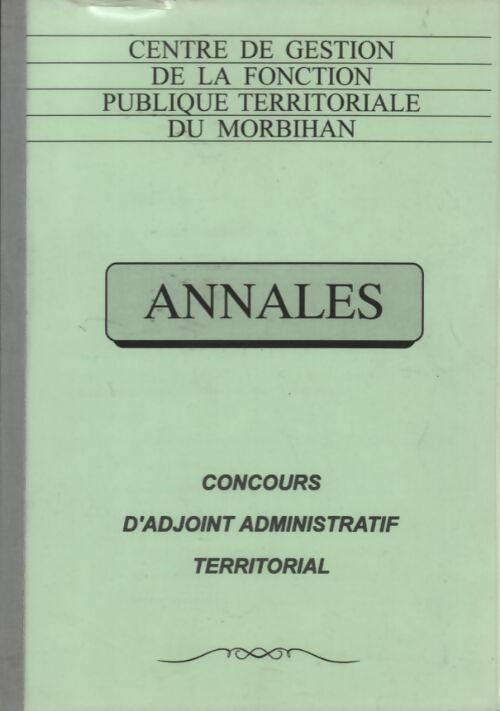 Livrenpoche : Annales du concours administratif territorial - Collectif - Livre