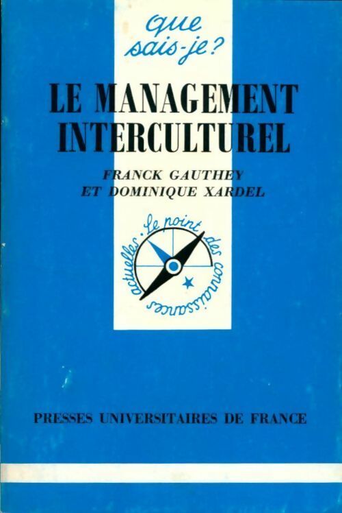 Livrenpoche : Le management interculturel - Sylvie Chevrier - Livre