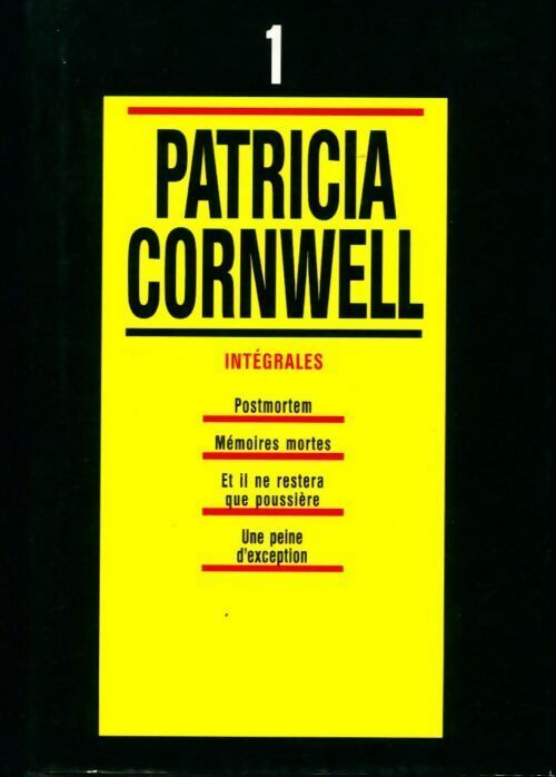 Livrenpoche : Intégrales Tome I - Patricia Daniels Cornwell - Livre