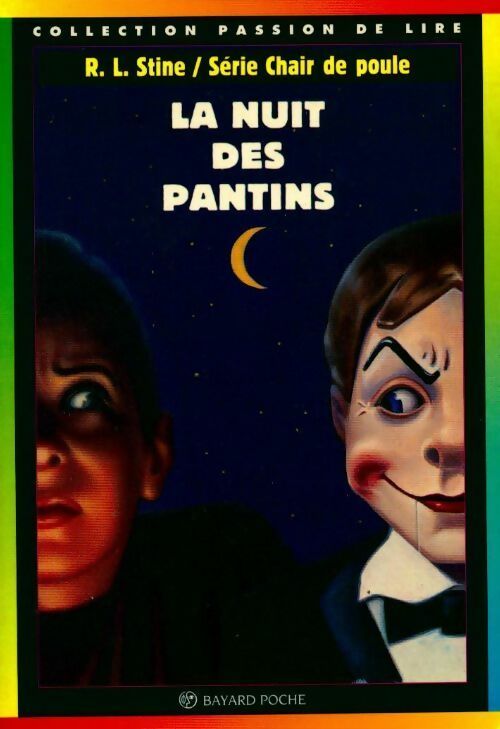 La nuit des pantins - R. L. Stine -  Chair de Poule - Livre