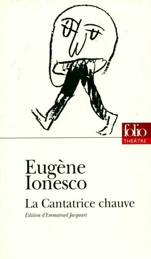 La cantatrice chauve - Eugène Ionesco -  Folio Théâtre - Livre