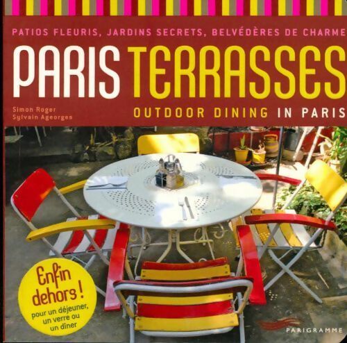 Livrenpoche : Paris terrasses - Simon Roger - Livre