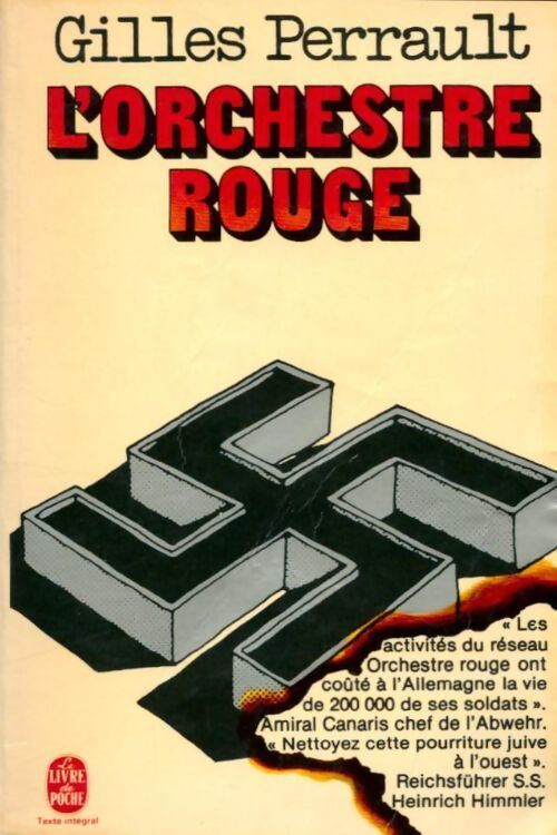 Livrenpoche : L'orchestre rouge - Gilles Perrault - Livre