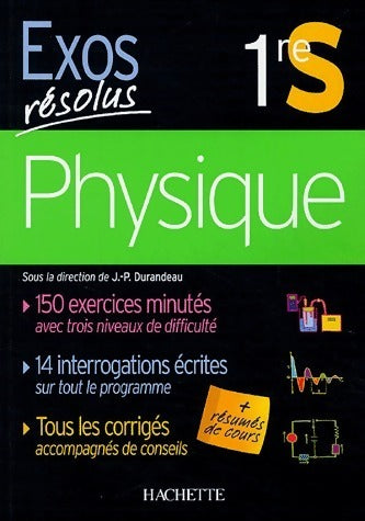 Livrenpoche : Physique 1ère S - Jean-Pierre Durandeau - Livre
