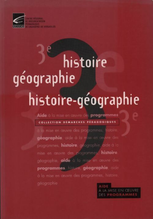 Livrenpoche : Histoire géographie 3e - Collectif - Livre