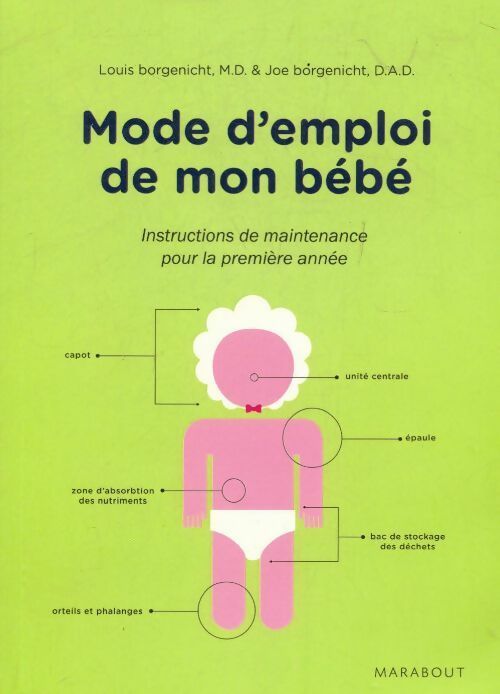 Livrenpoche : Mode d'emploi de mon bébé - Louis Borgenicht - Livre