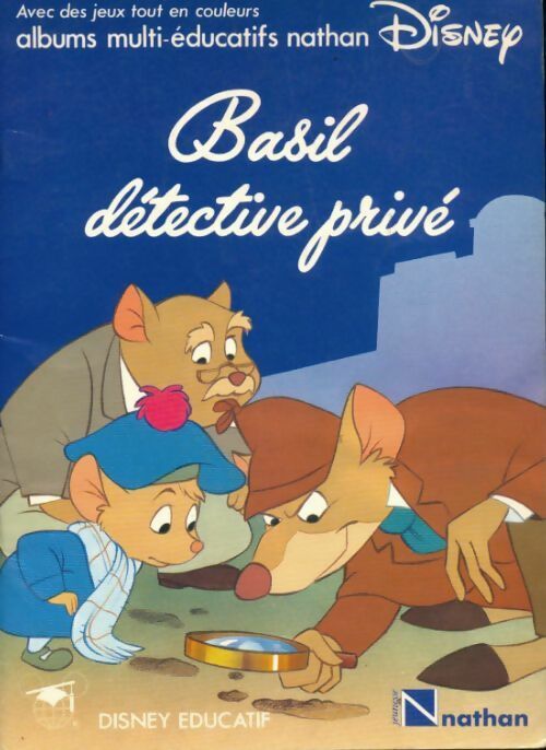 Basil, détective privé - Walt Disney -  Disney educatif - Livre