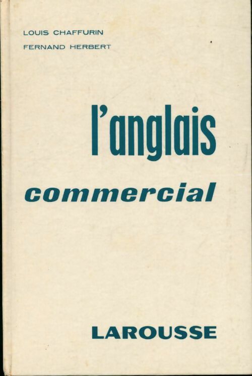 Livrenpoche : L'anglais commercial - Fernand Herbert - Livre