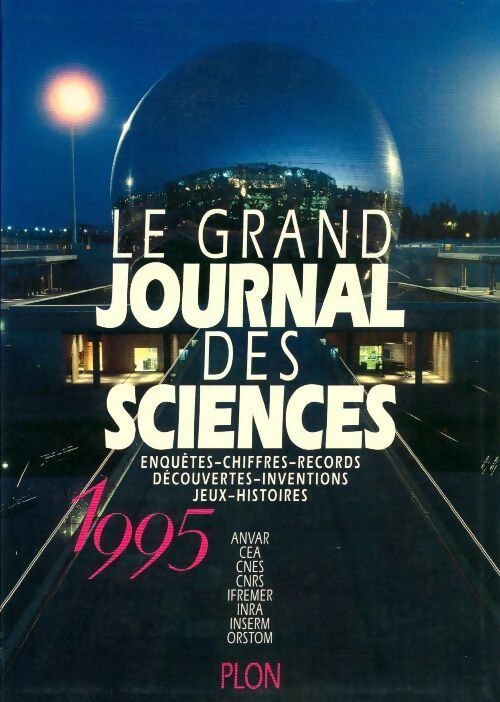 Livrenpoche : Le grand journal des sciences 1995 - Collectif - Livre