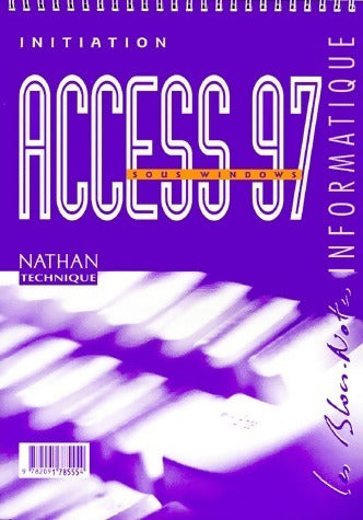 Livrenpoche : Access 97 sous Windows - Monique Langlet - Livre