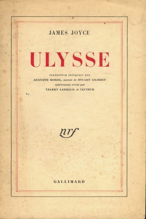 Ulysse - James Joyce - Livre