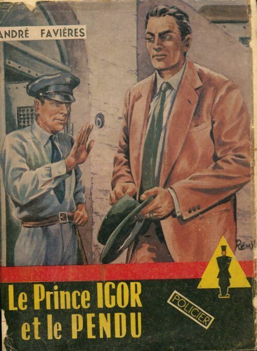 Le prince Igor et le pendu - André Favières -  Suspense - Livre