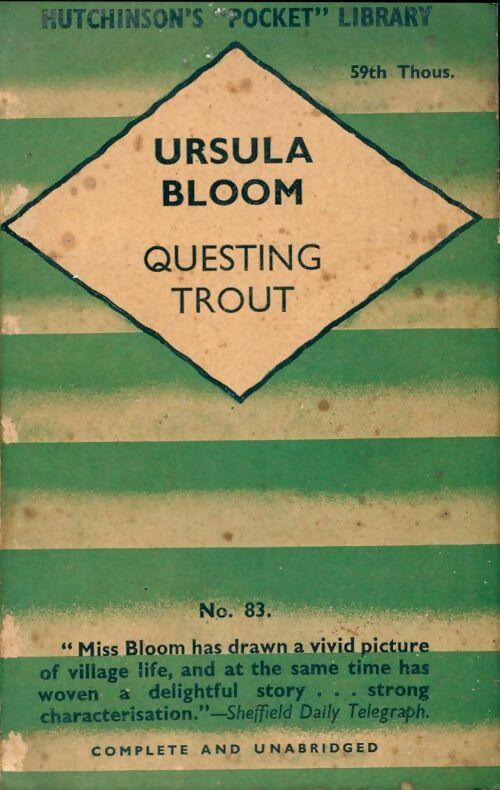 Livrenpoche : Questing trout - Ursula Bloom - Livre